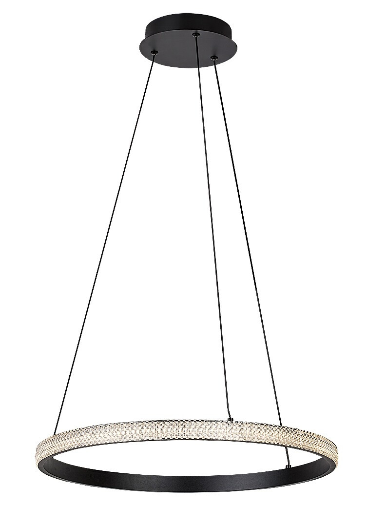 Lampa wisząca GRETE czarno-biała LED 32W biały ciepły 2150lm IP20 Rabalux