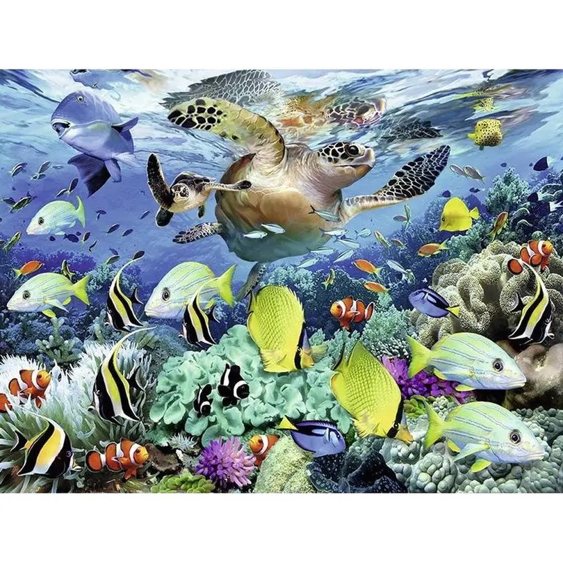 Puzzle Unterwasserparadies