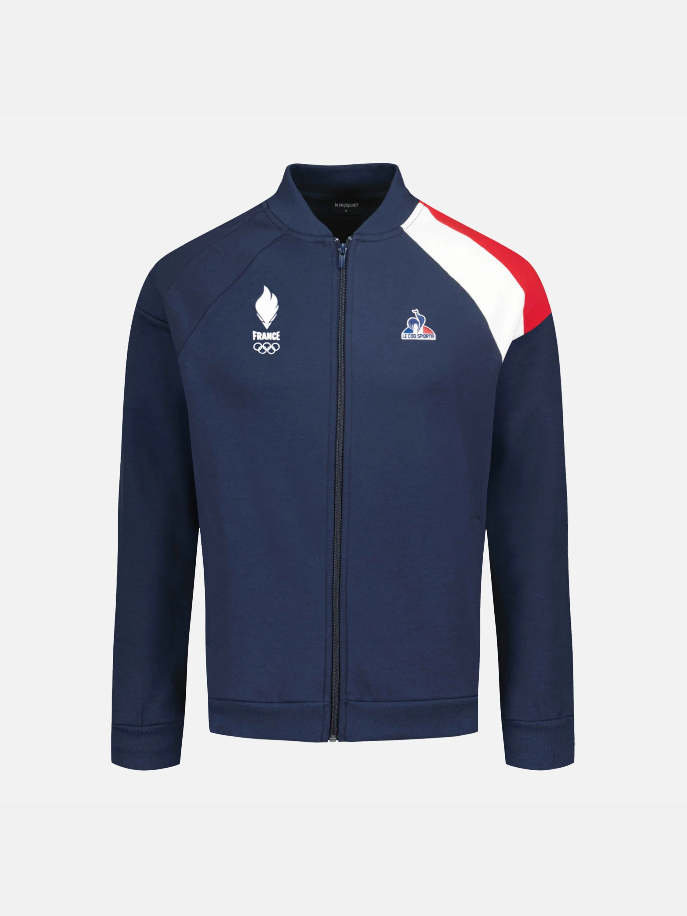 Veste zippée double face Equipe de France Olympique