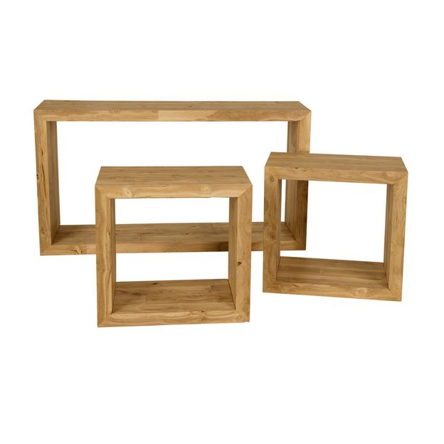 CONJUNTO COM 3 NICHOS CAFEZAL