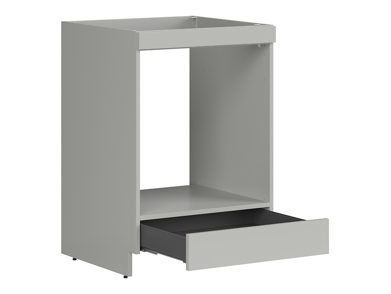 Szafka kuchenna pod zabudowę piekarnika Milino 60 cm szary chinchila