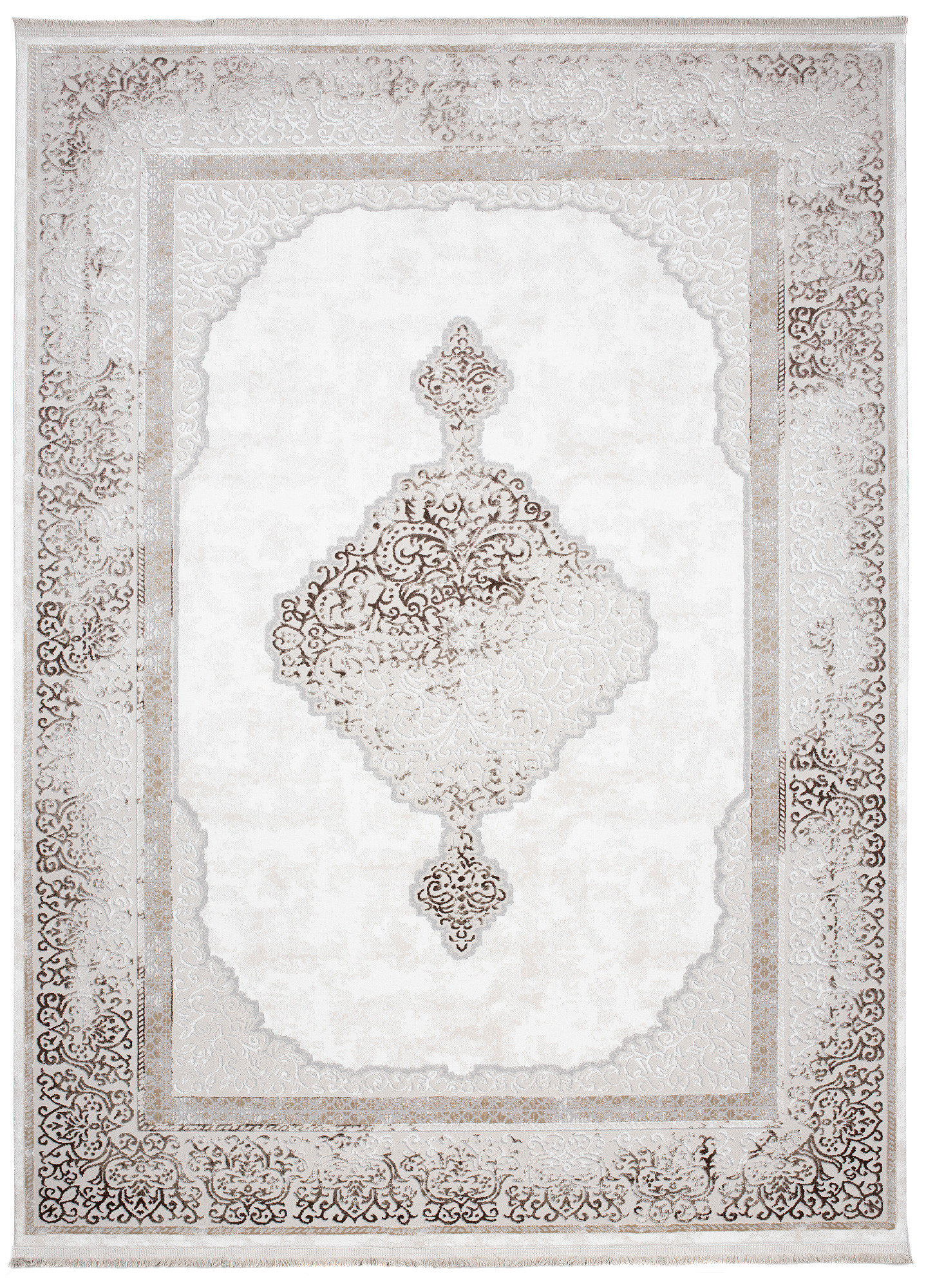 Dywan Chemex Sahara Nowoczesny N764A SH_ L_ Beżowy 120x170
