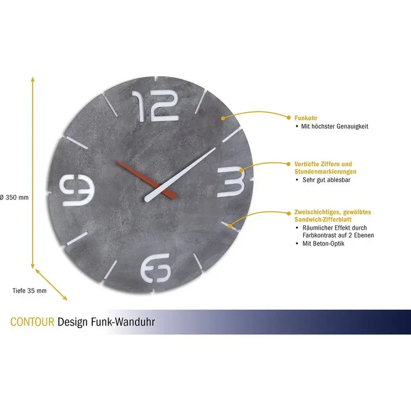 Wanduhr TFA