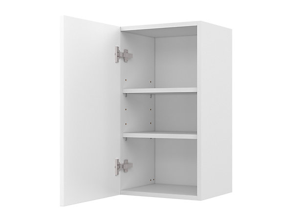 Meuble haut de cuisine avec 1 porte GoodHome Stevia blanc mat l.40 x H.72 cm