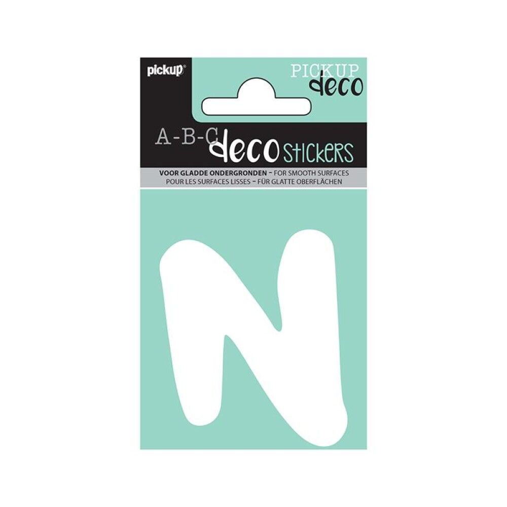 SKILT PICKUP ABC DECO EMMA 70 MM N HVIT