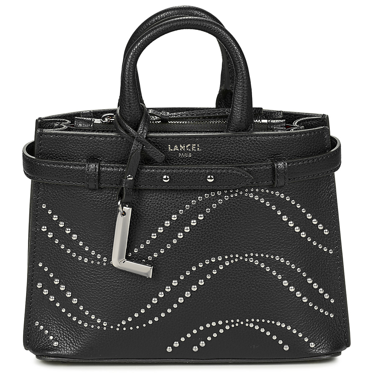 Lancel - FAUBOURG DE LANCEL S ZIP CARRYALL - Black / Silver
