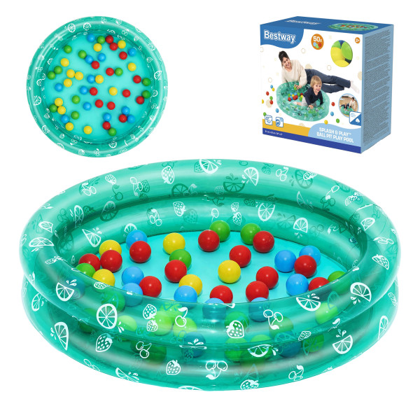 Basen dmuchany dla dzieci piłeczki 91x20cm Bestway 51141