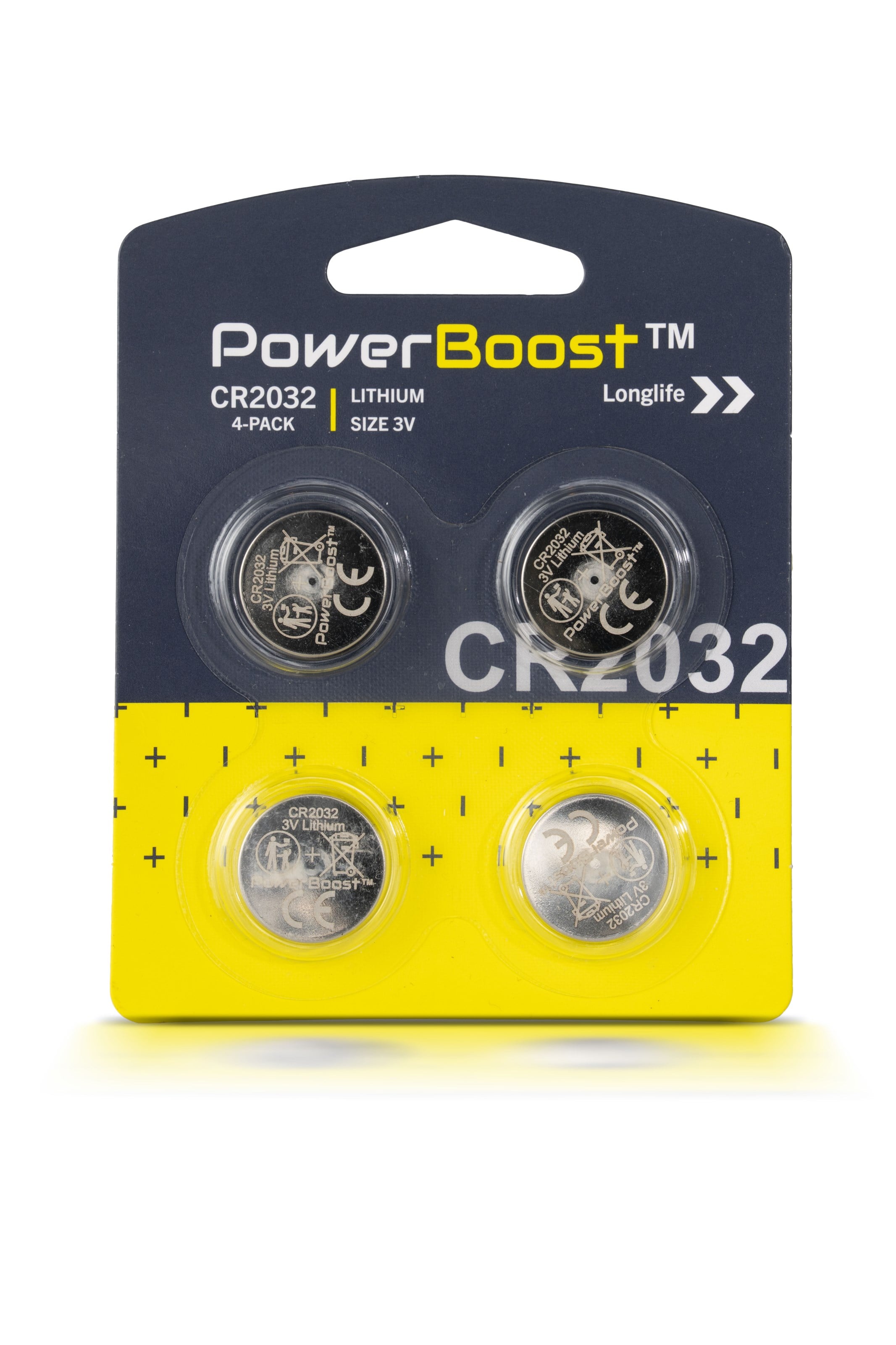PowerBoost CR2032 batteri 4-pack