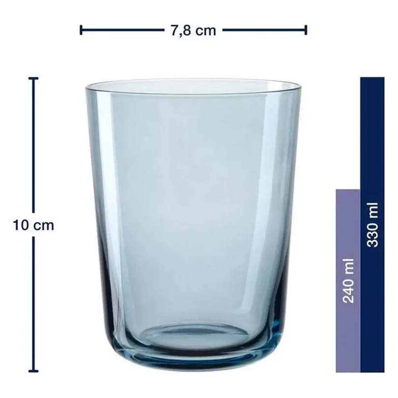Becher 4er-Set Leggero