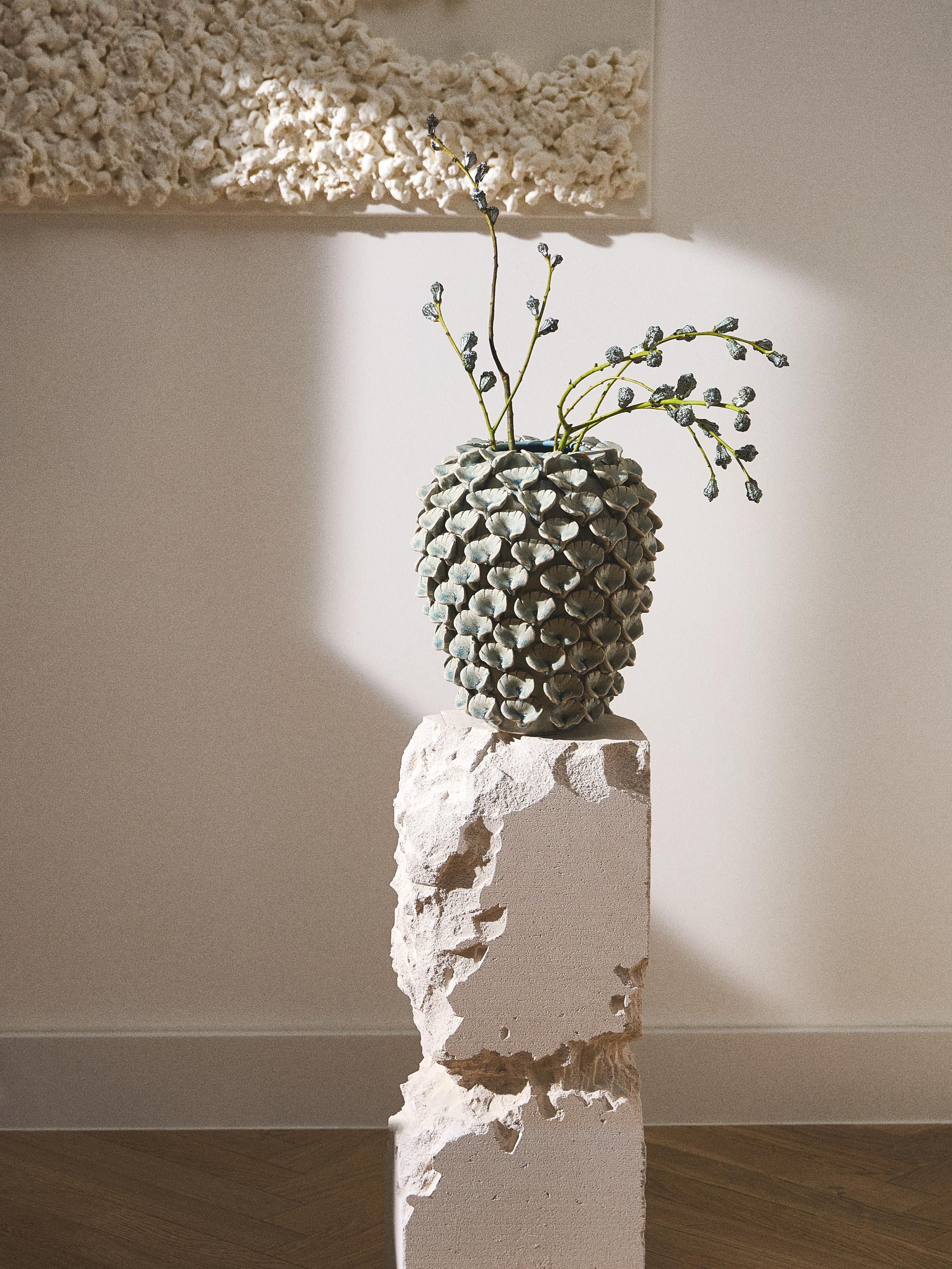 Handgefertigte Vase Arlea, H 27 cm