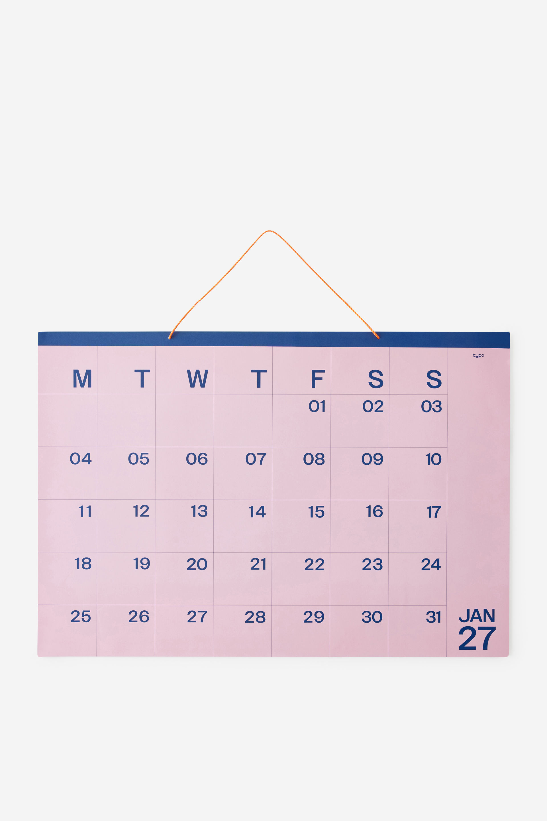 2027 A1 Monthly Calendar