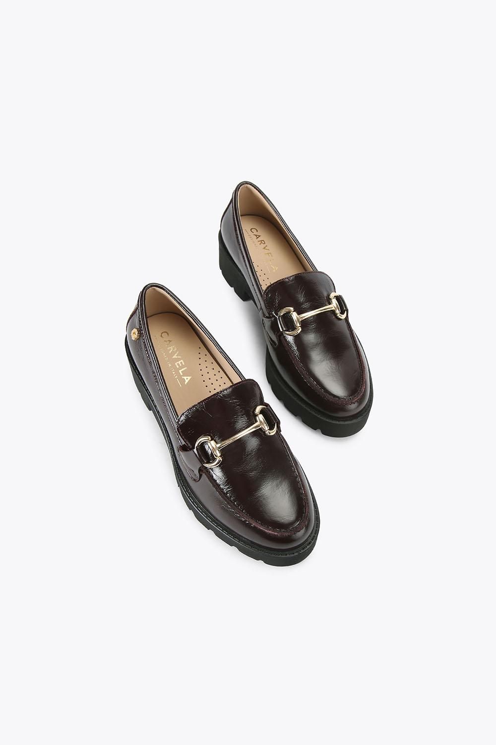 Carvela Snap Chunky' Leather Flats