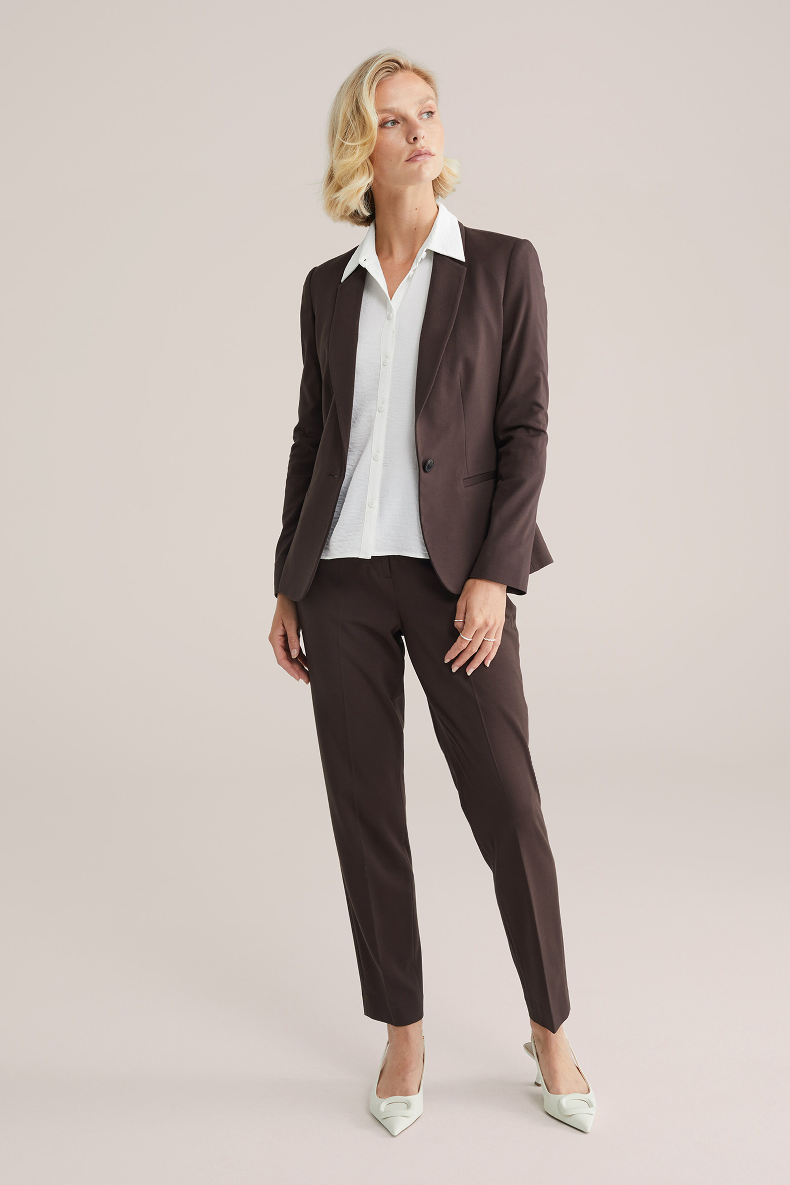 Dames Blouse met ballonmouwen