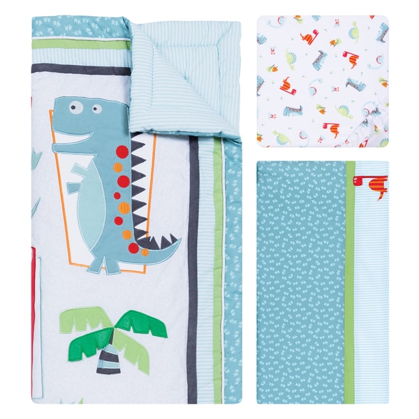 Trend Lab Dinosaur Roar 3-piece Crib Bedding Set