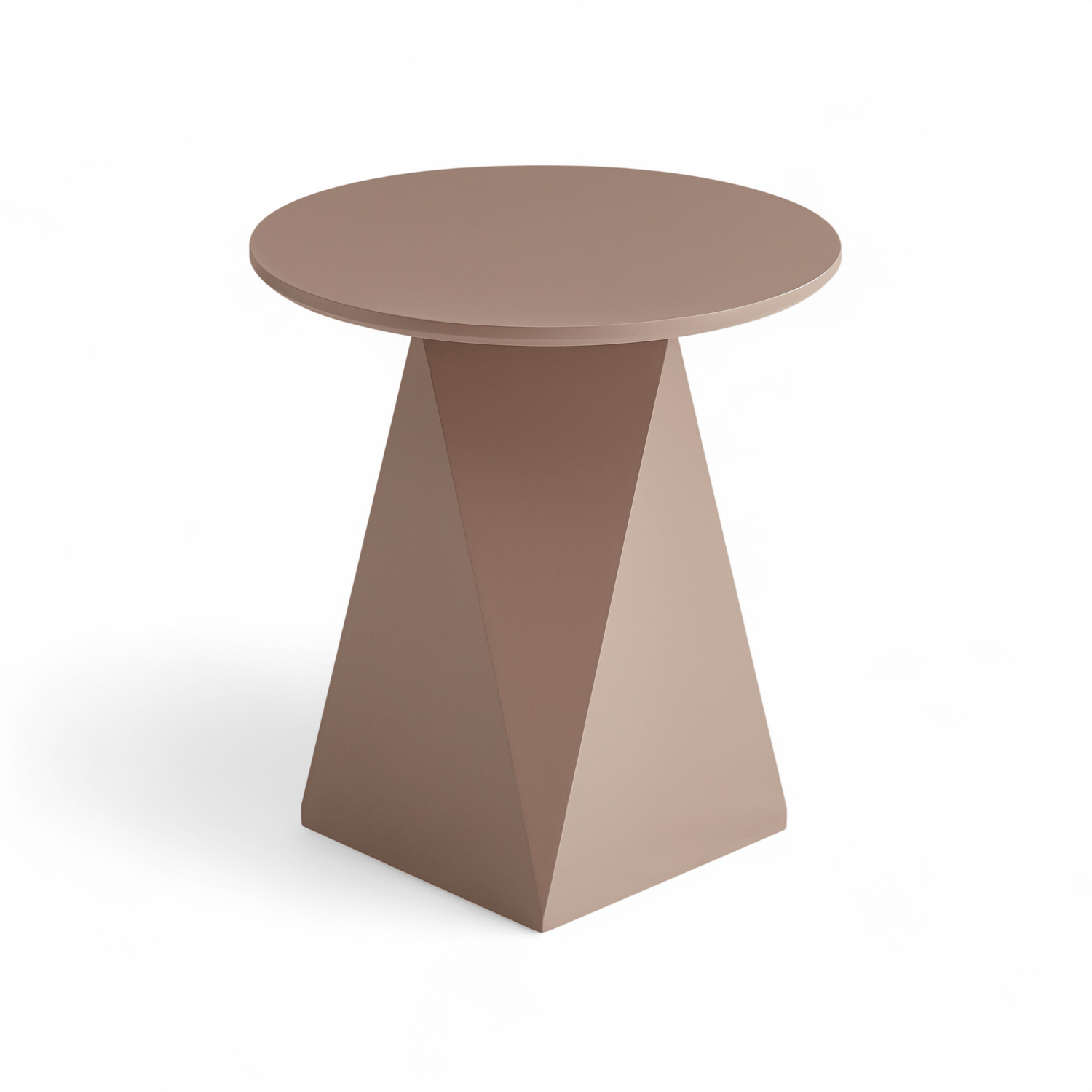 Furnhouse ronde salontafel Aura - Mokkamousse - Ø 50 cm