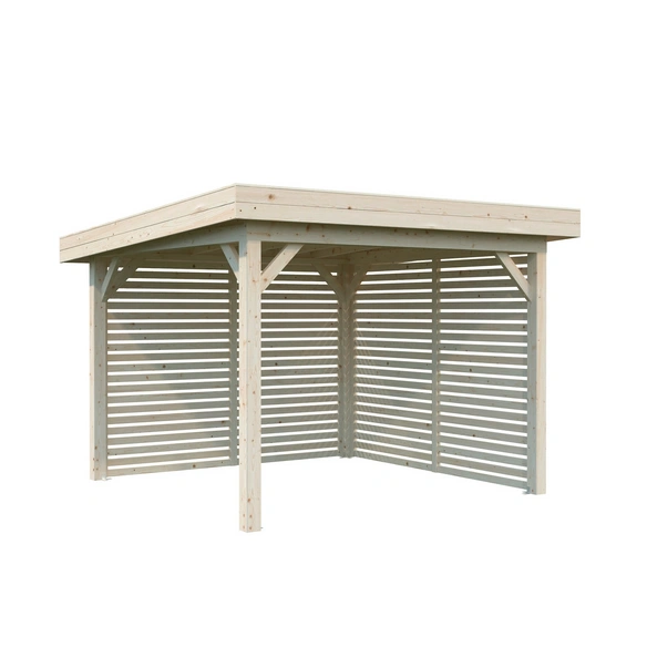 Pavillon »Lenna Set 302«, BxHxT: 300 x 245 x 300 cm, Grau