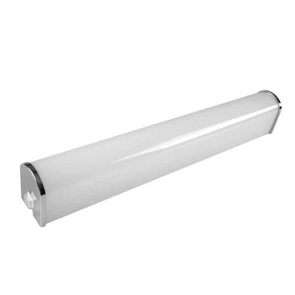 Kinkiet ALEXchromowany biały LED 1x8W 1000lm wym:5,3x41x6,5cm IP44 Polux