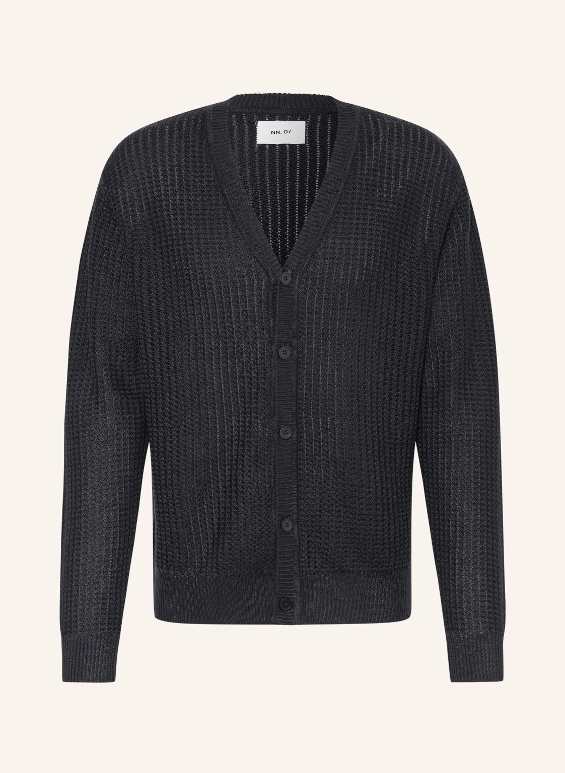 NN.07 Strickjacke TIM aus Leinen
