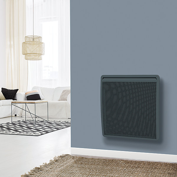 Panneau rayonnant Kiruna 500W horizontal gris