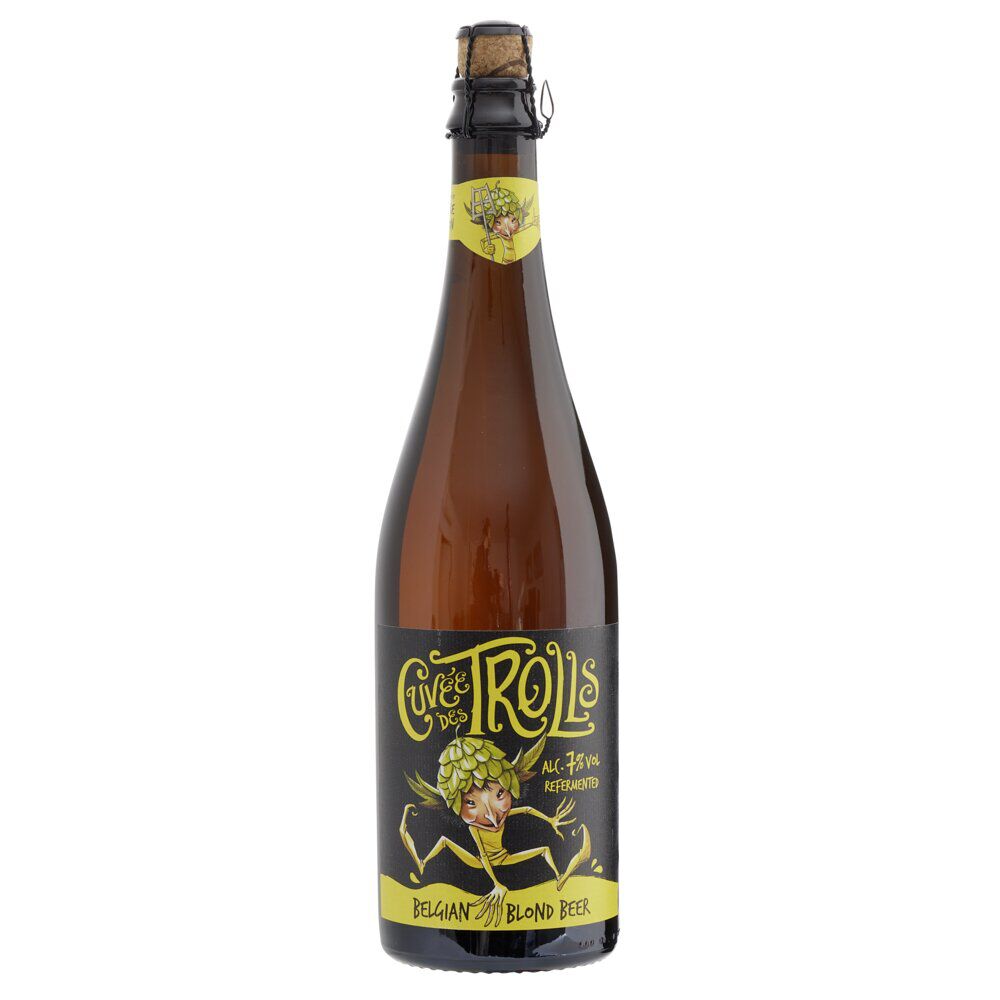 Bière blonde Cuvée des Trolls 7% vol. 75cl