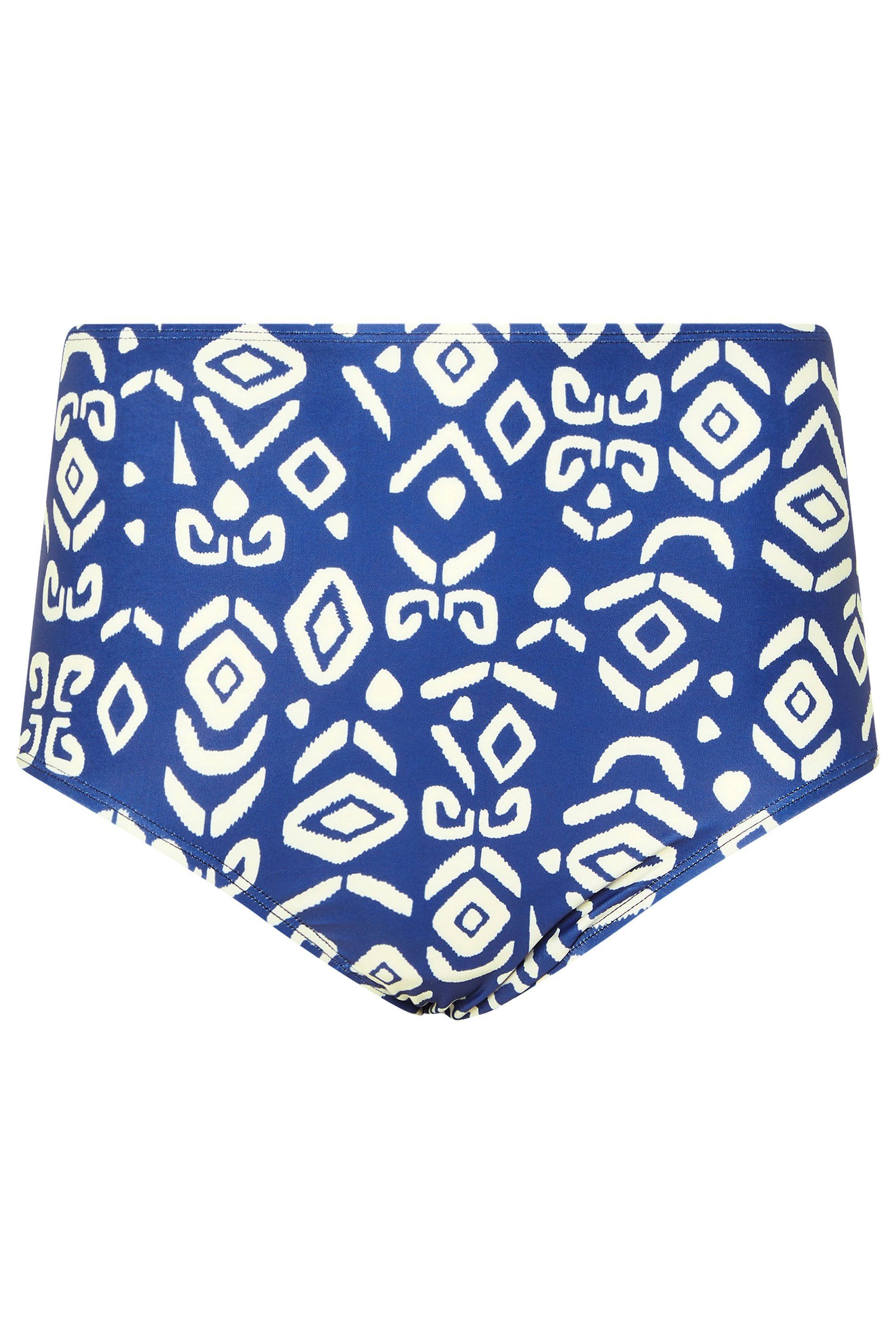 M&Co Ikat Print High Waisted Bikini Brief