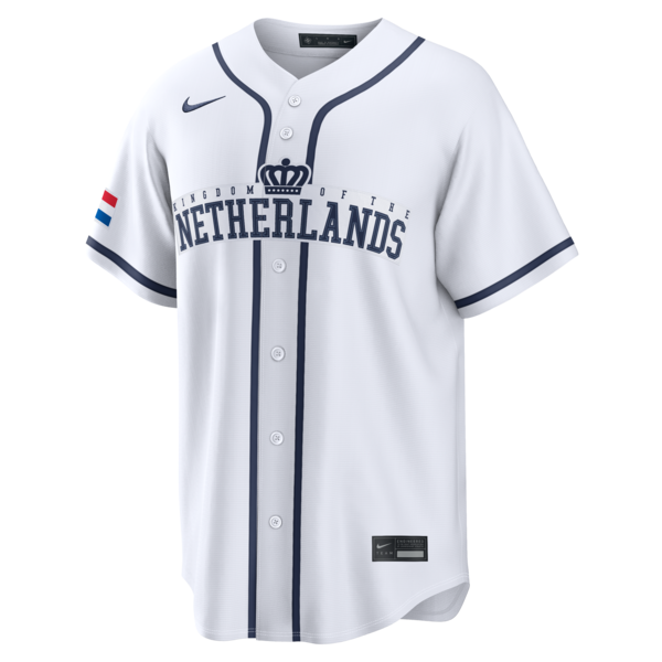 Kenley Jansen Netherlands Baseball Nike 2026 World Baseball Classic Home Stadium Jersey - White