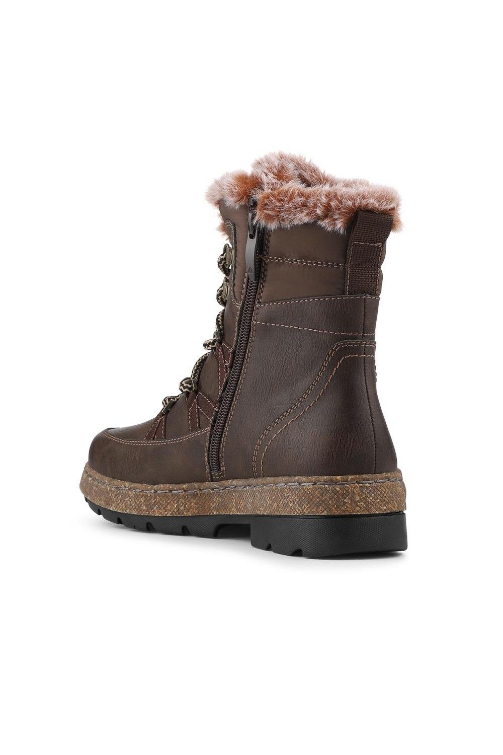 Pavers Fur Lined Water Resistant Weather Boots