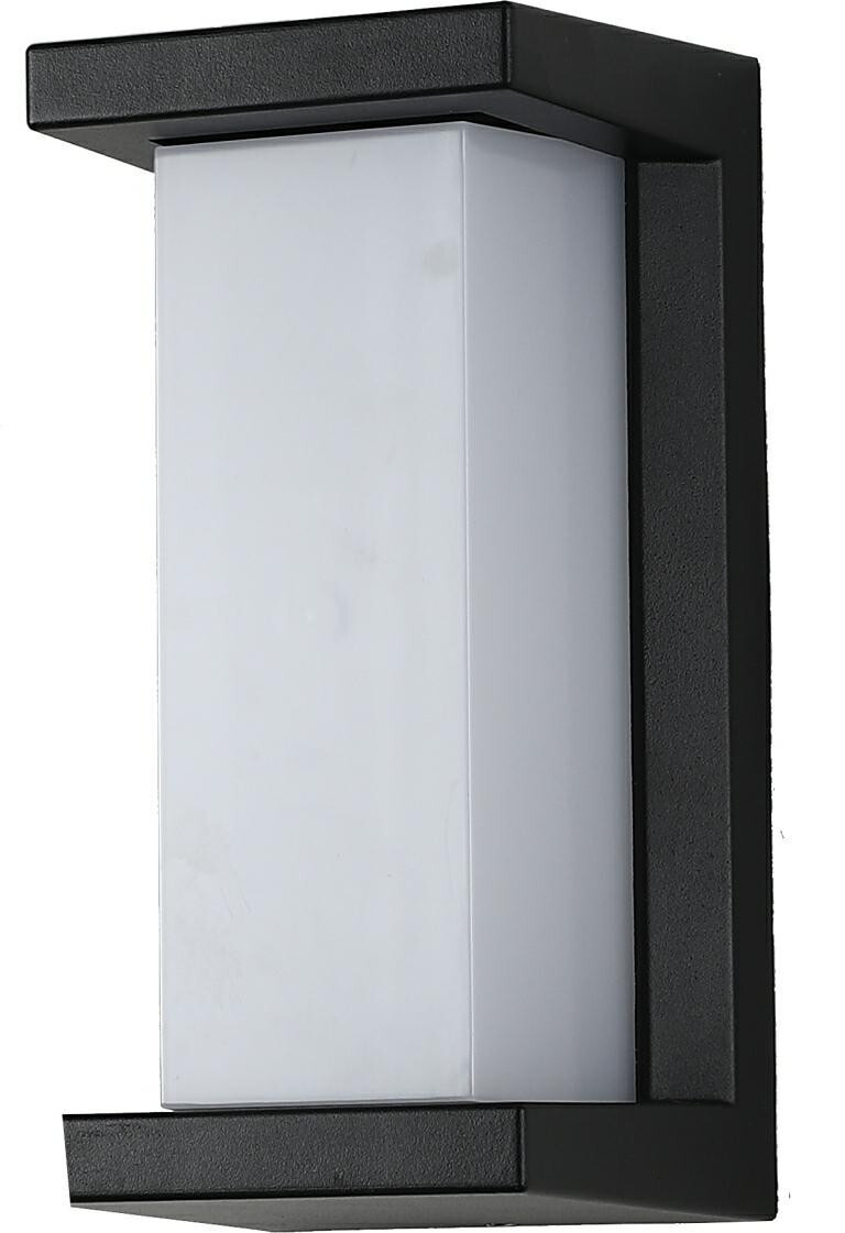 Kinkiet zewnętrzny czarno-biały Hydra 1xE27x30W IP54 IdeaLED