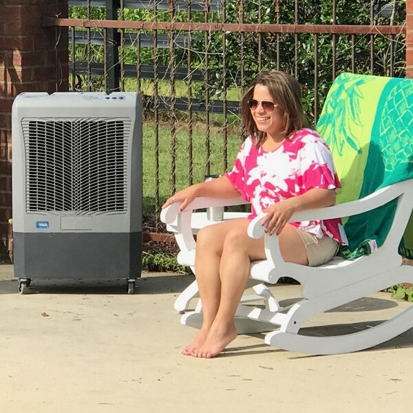 Hessaire MC37M Indoor or Outdoor Portable 950 Sq Ft Evaporative Swamp Air Cooler - 39
