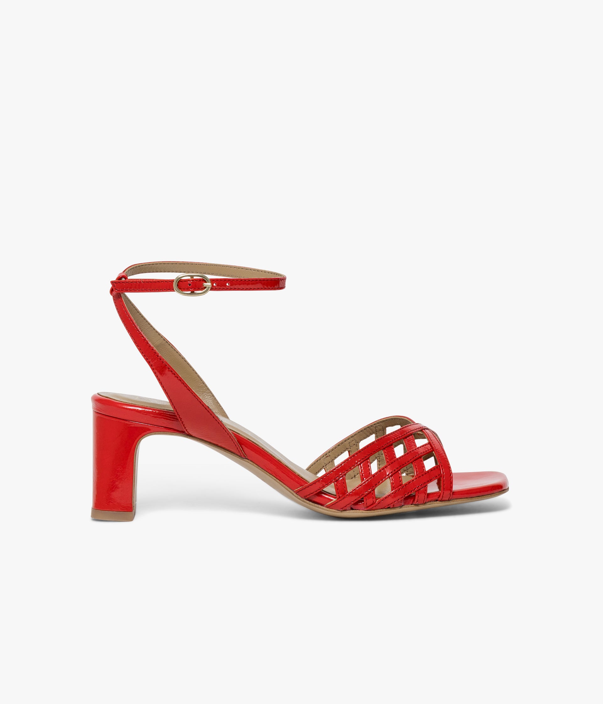 Sandale Hanae coquelicot
