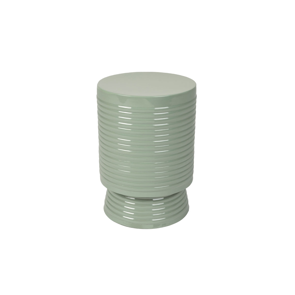 Housecraft Living Sven Bijzettafel Rond Metaal 25x25 (S) cm Groen
