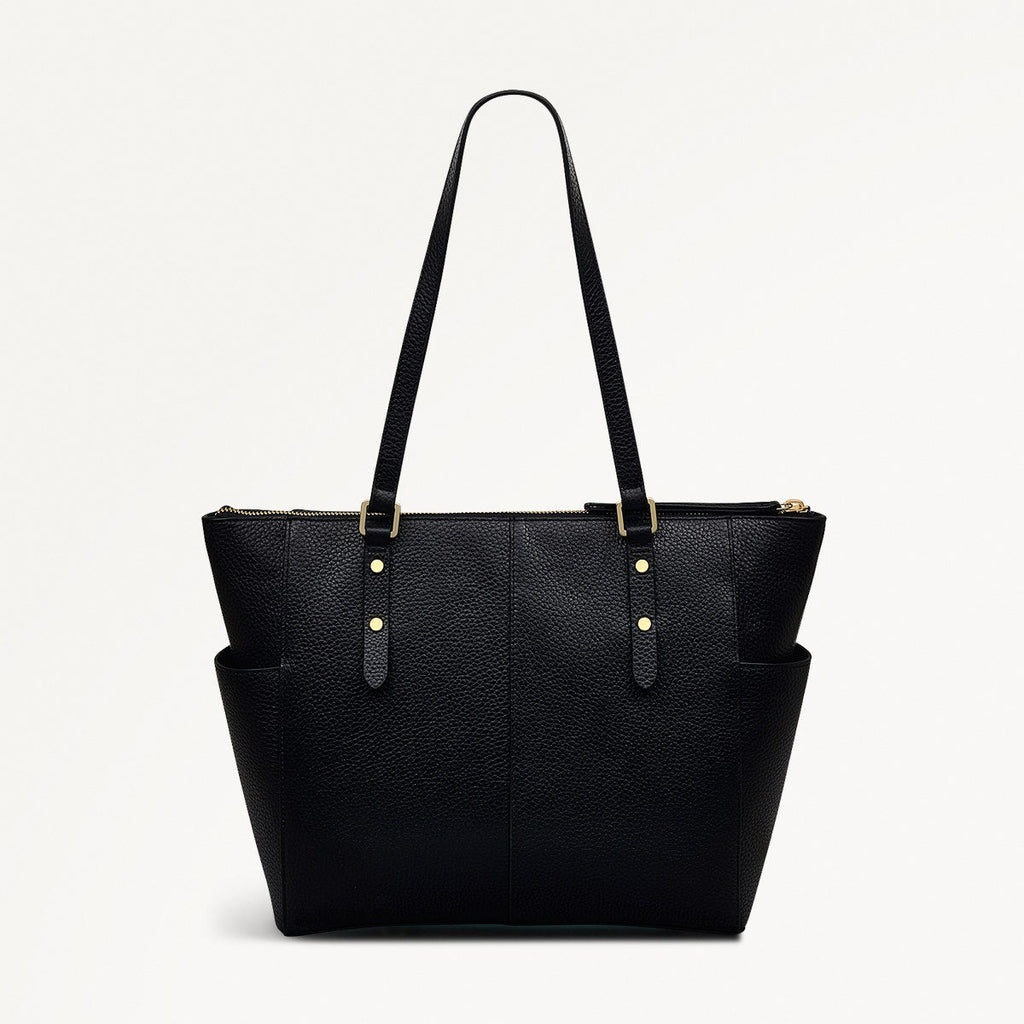 Silk Street - Large Ziptop Shoulder Bag
