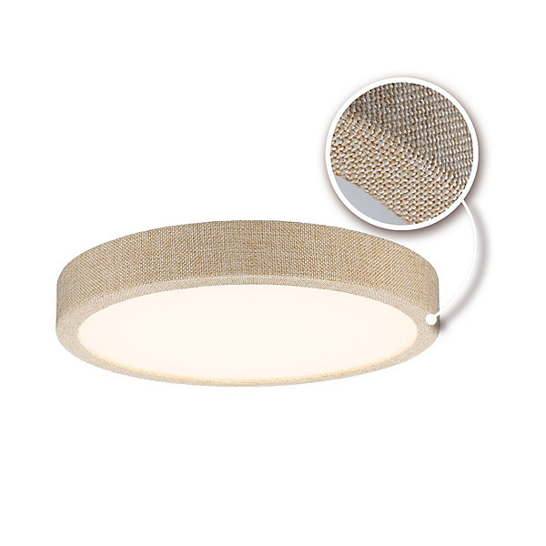 Panneau LED Cosara IP44 rond 300mm 15W 1300lm 3000K Beige