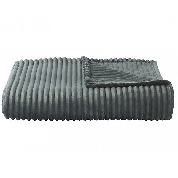 Couverture 100% polyester 240x300 cm microvelours DOLCE vert argile