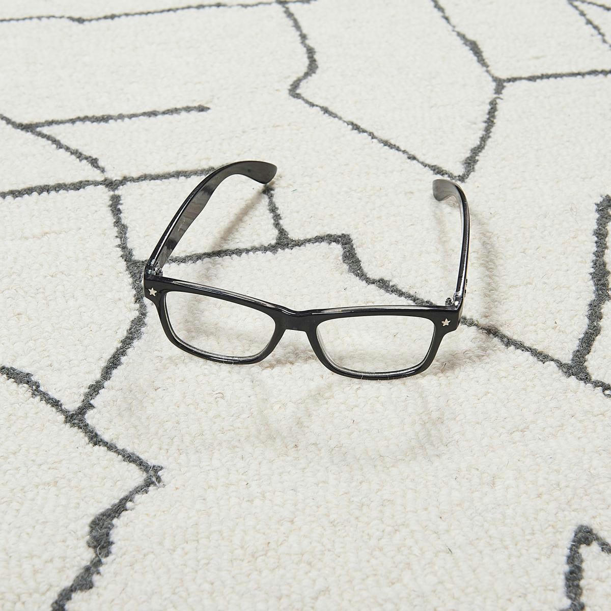 BERLI - Tapis salon ecru 120x170