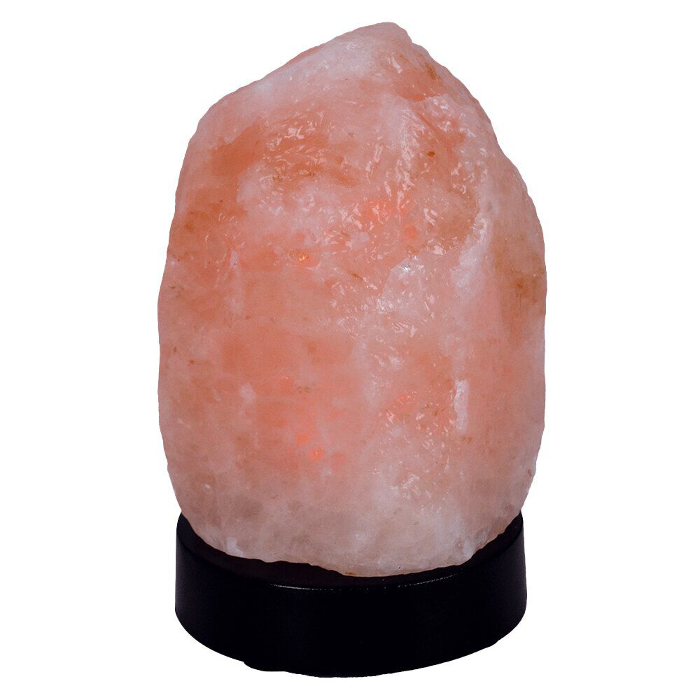 Lampe pierre de sel Himalaya lumineuse Ø7xH10cm