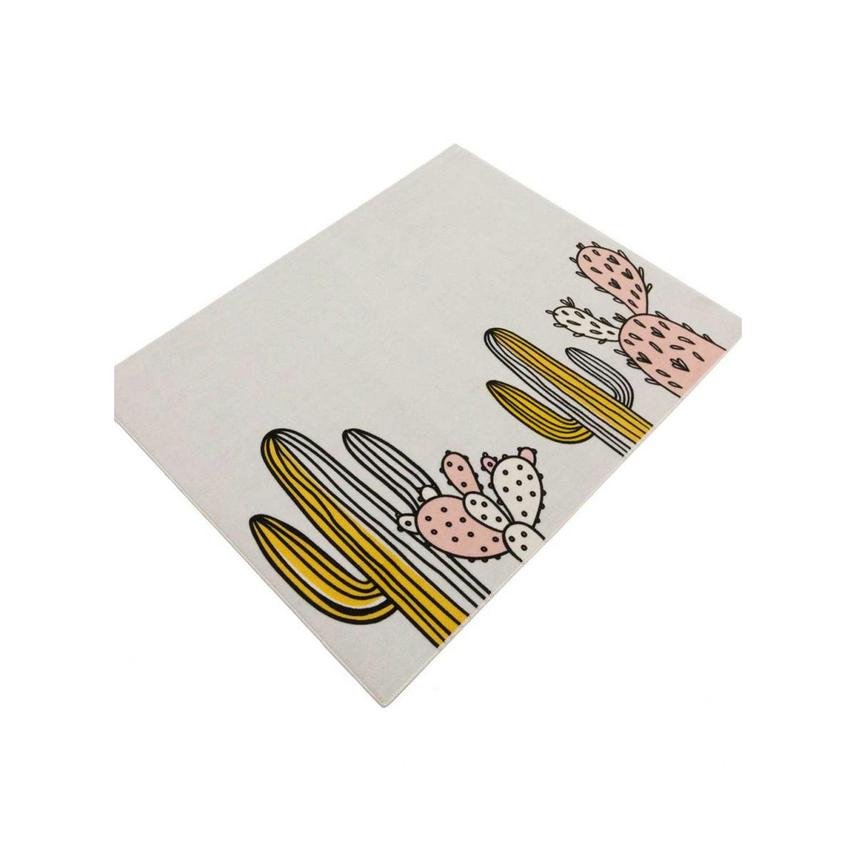 PUKTAR MD - Tapis enfant rose 95x125