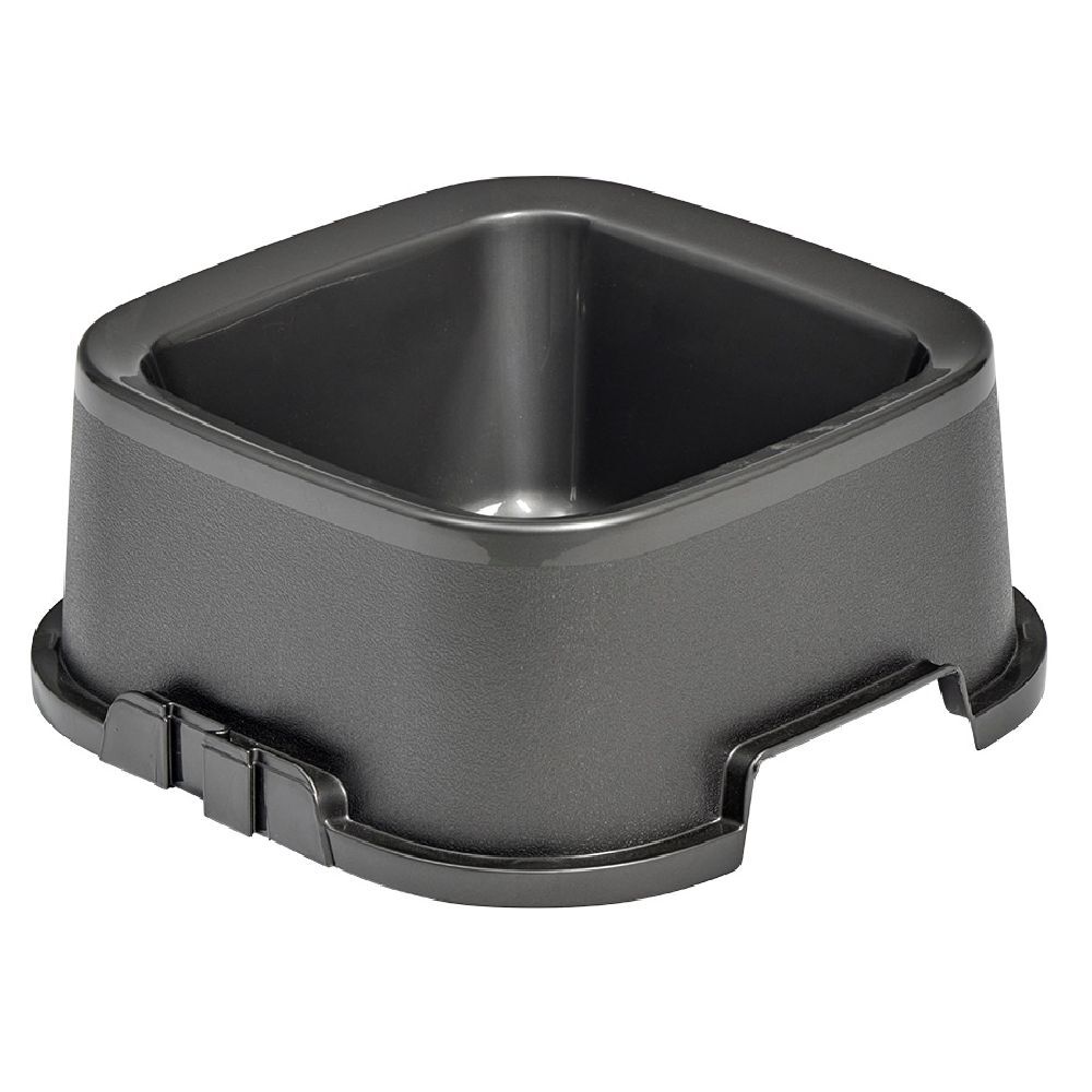 Gamelle carrée bleue 3,2 L - plastique 29x29xH12cm