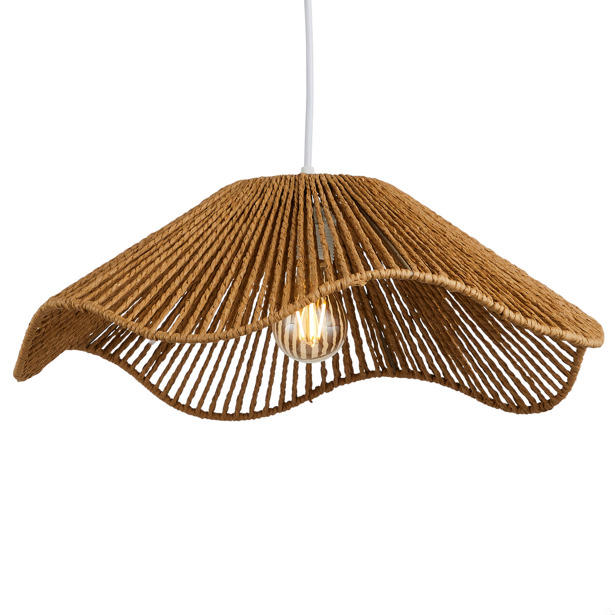 Lighto | Hanglamp Rotan Naturel Ø47 cm | Tana