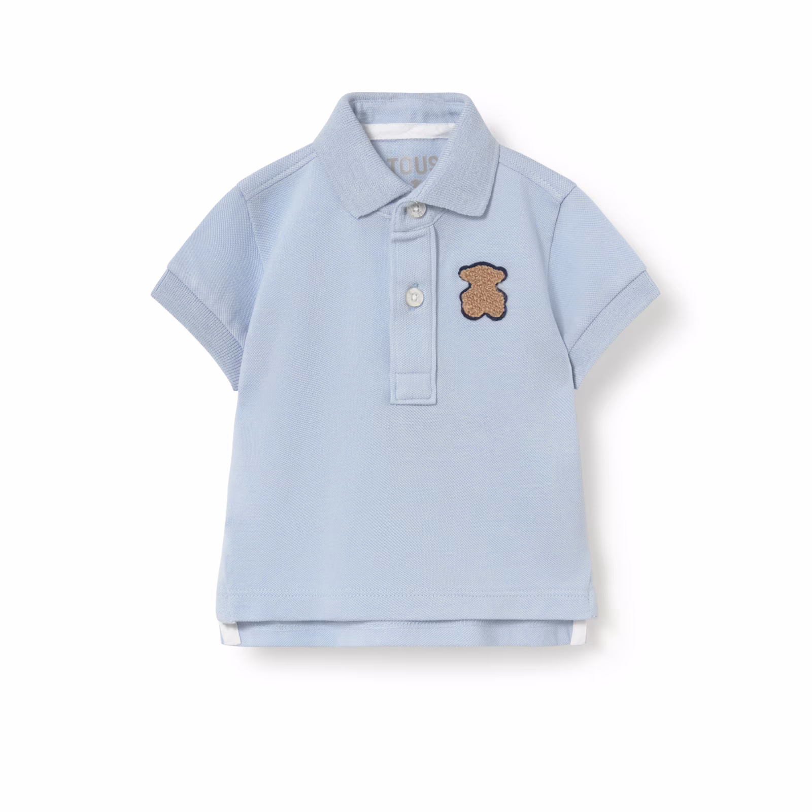 Polo Casual azul celeste