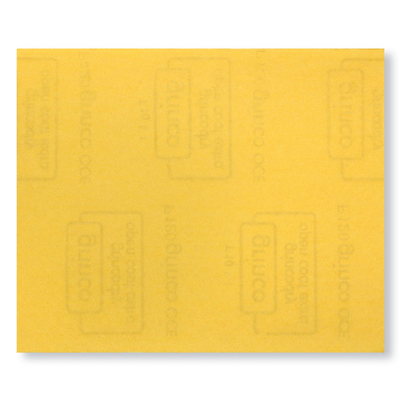 Feuille abrasive en oxyde d'aluminium G120 230 x 280 mm