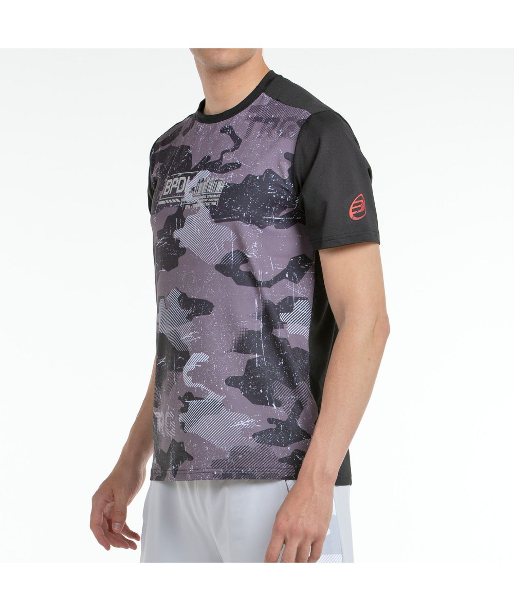 CAMISETA BULLPADEL ESGOS NEGRO