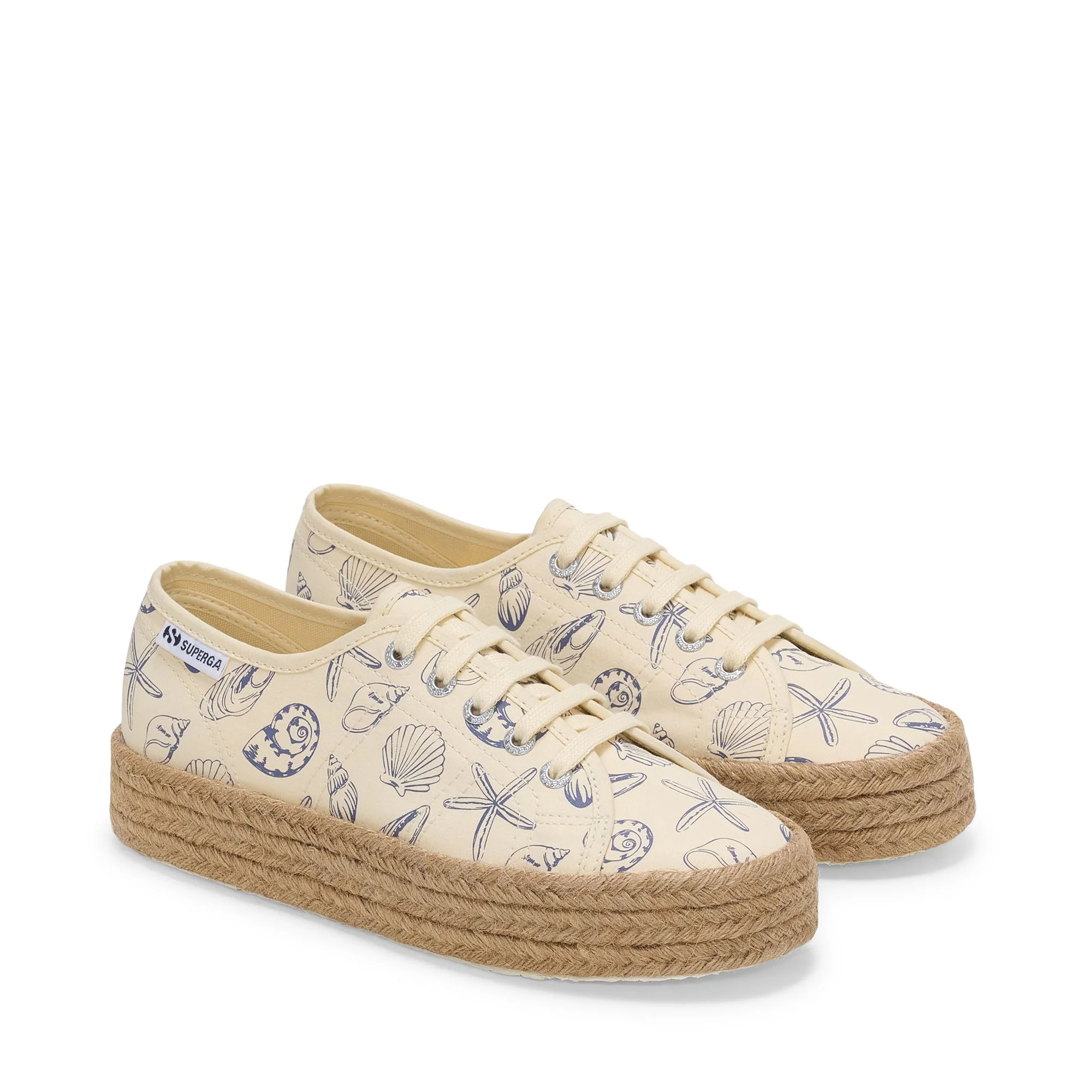 2730 ROPE SEASHELLS PRINT