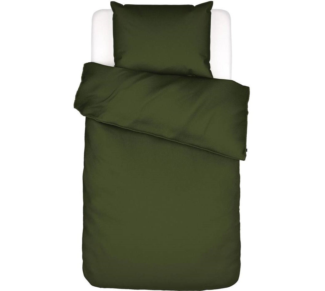 Essenza Minte Dekbedovertrek 140 x 220 cm - Moss