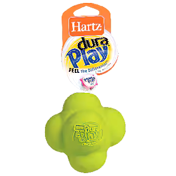 Hartz Dura Play Latex Ball Dog Toy, Green