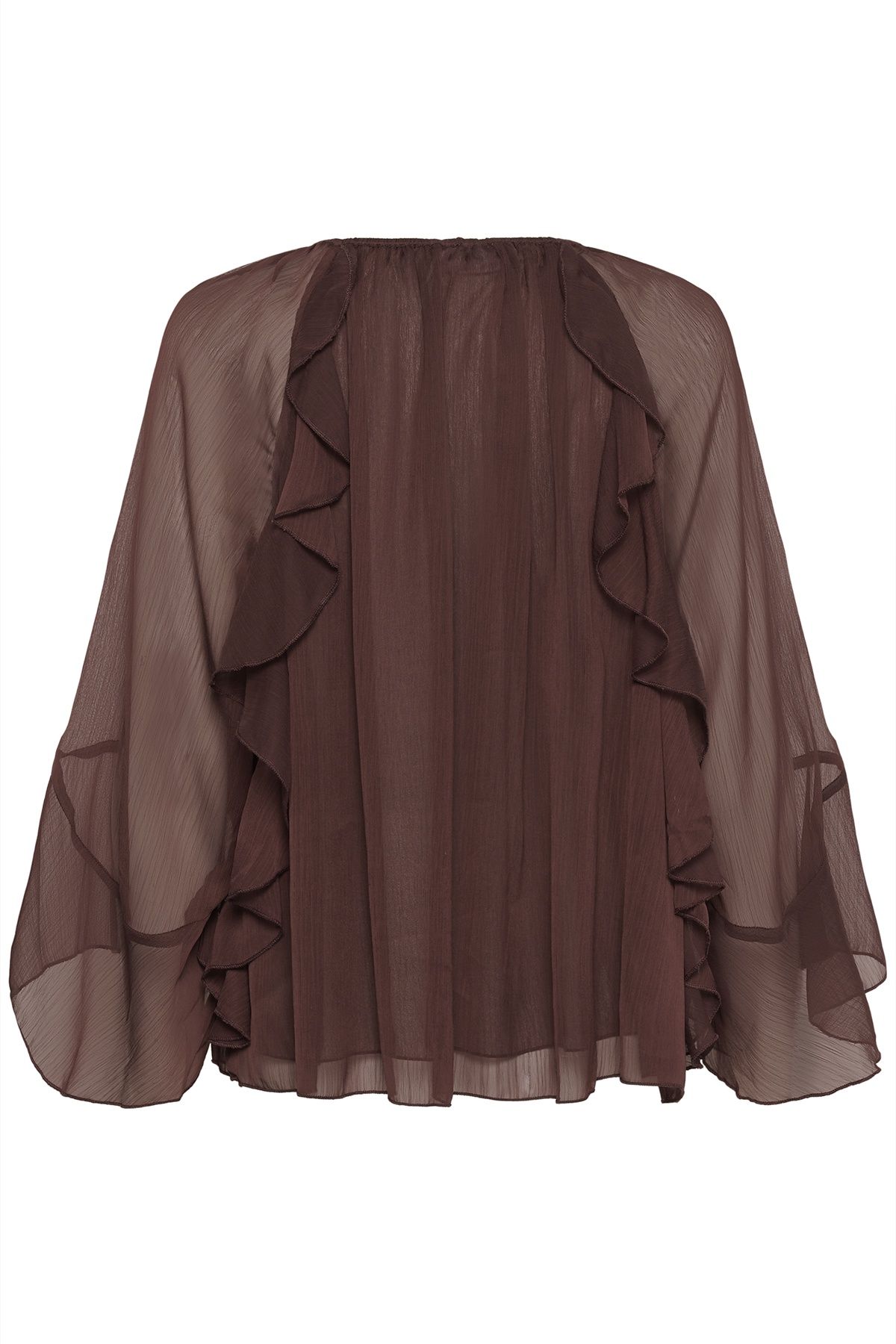 Saint Tropez MavisSZ Ruffle Detail Blouse