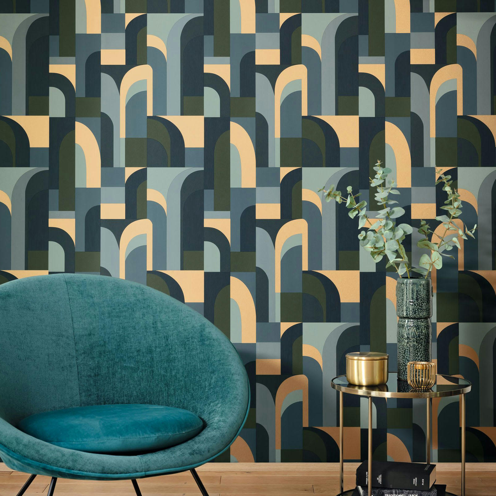 - Papier peint mural Dédale 0,53x10 mètrescm