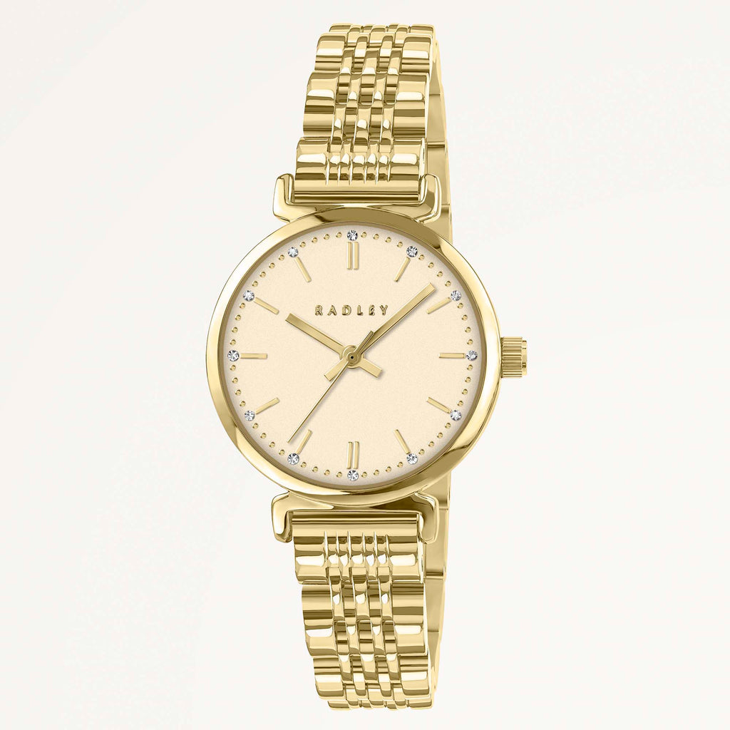 Roman Crescent - T-Bar Bracelet Watch