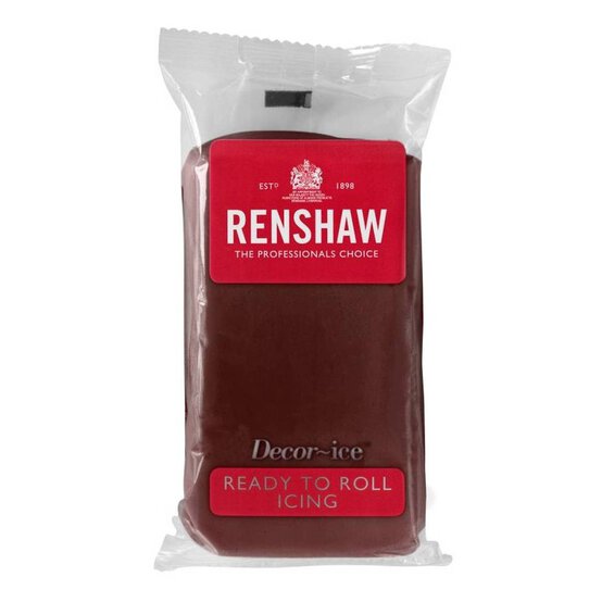 Renshaw Chocolate Ready To Roll Icing 250g