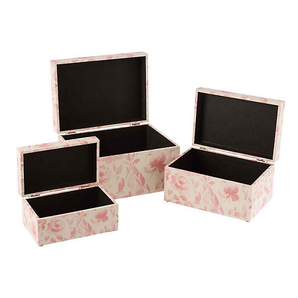 Lot de 3 Boîtes Déco 